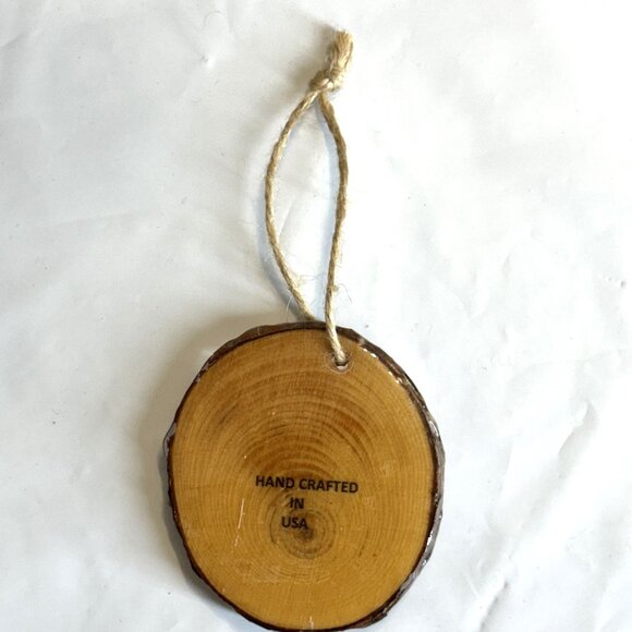 "Gone Fishing" 5 Rustic Wooden Pendant - HAND CRAFTED IN USA, NEW - Picture 13 of 15